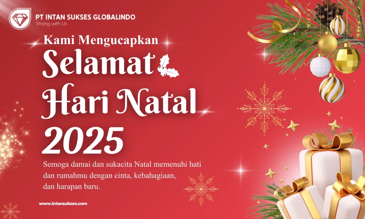 Selamat Hari Raya Natal 2025 Intan Sukses Globalindo